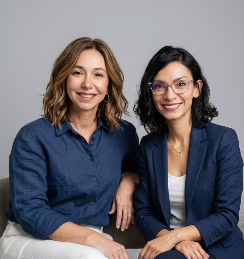 Mimi y Ale, fundadoras de Mujer Alquímica Digital